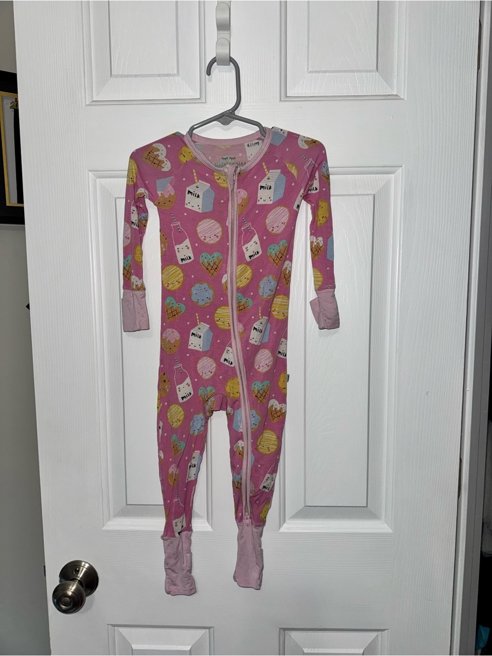 Little Sleepies One-Piece Zippy Pajama with Fold Over Cuffs